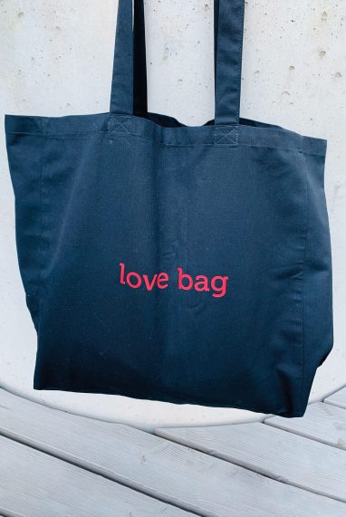 LeMuse black LOVE bag