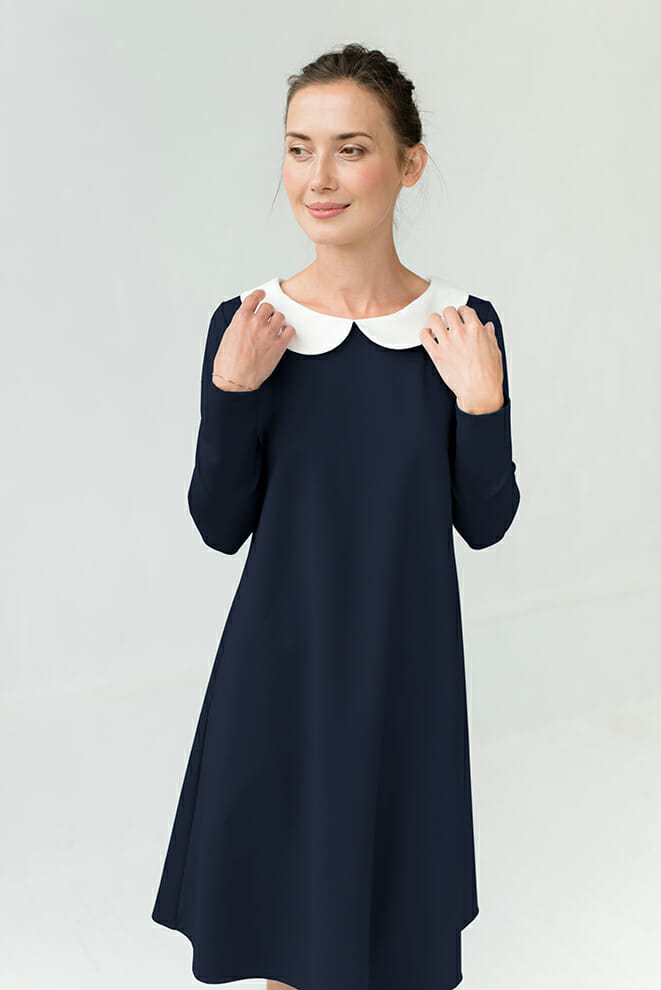 LeMuse deep blue LOVER dress