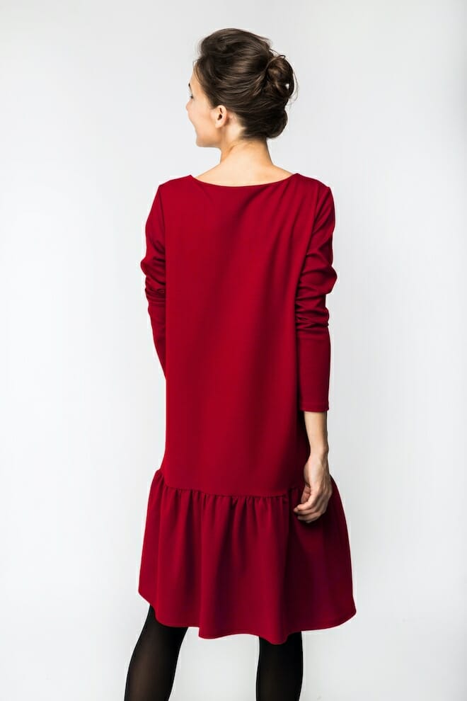 LeMuse red DISCO dress