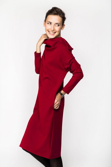 LeMuse red TUBE dress
