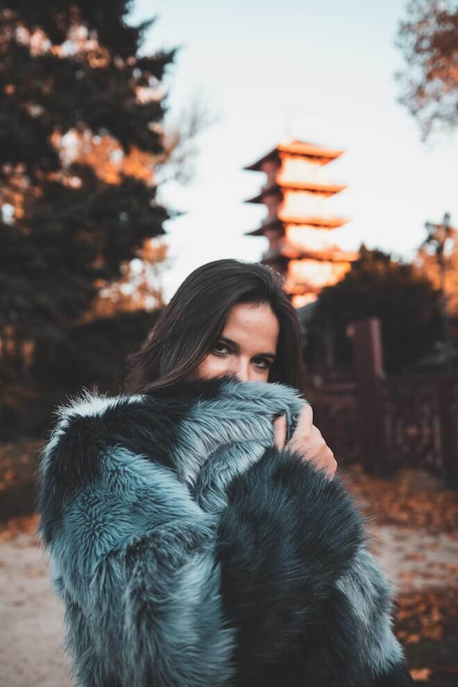 Fluffy Faux Fur Short Coat